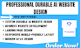 design durable ai website business no code builder software developer expert