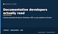 write technical documentation, guides and help articles