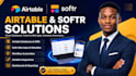 be your airtable expert airtable database airtable integration CRM softr webapp