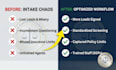 design high converting personal injury intake scripts and sops