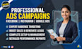 create eye catching social media ads design