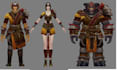 model 3d low poly character  game asset rigging  and animation