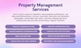 provide property management and virtual assistance