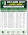 do accurate data entry, copypaste research,and excel data