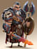draw 2d game character illustration