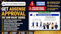fix low value content and get your website adsense approved