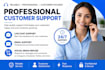 provide professional live chat and email customer support