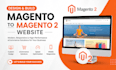 build design magento to magento 2 website
