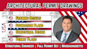 structural engineer architectural permit drawing full permit set massachusetts