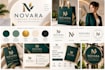 design timeless brand identity,visual identity, brand guidelines and brand board