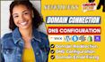 connect domain to squarespace, transfer domain or fix email