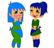 design a personalized chibi character illustration