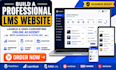 build learndash or tutor lms elearning website with membership