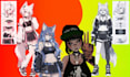 create custom 3d vrchat avatar anime model character full body tracking quest