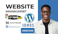 bluehost website design wordpress hostinger  godaddy siteground ionos website