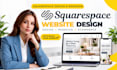 build squarespace website design redesign squarespace business website
