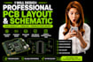 design professional pcb layout and schematic