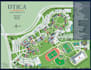 design custom campus map, university map, school map and vector illustration