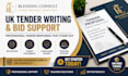 prepare UK tender documents and professional bid responses