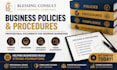 create professional business cqc policies and procedures documents