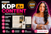 amazon KDP a content, amazon KDP book a plus content, amazon KDP a plus content