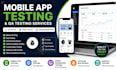 mobile app testing, QA testing, android testing, ios testing, admin dashboard