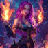 illustrate fantasy art creatures and characters