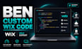 do custom wix velo code fix wix errors integrate apis develop wix backend dev