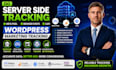 do server side tracking, meta pixel,browser events, wordpress marketing tracking