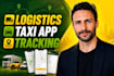 develop a custom logistics, taxi, truck booking and tracking app