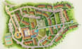 render 2d architectural landscape layout, site plan and revit master plan design