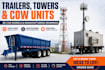 design professional 3d trailers, towers, and cow farm models
