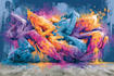 create custom graffiti art designs murals and wall arts