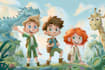 make illustration for kids story book
