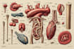 create a custom medical anatomical scientific illustration