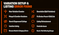 fix or create amazon fba product listing and variations