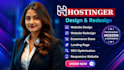 build hostinger website design hostinger redesign hostinger wordpress website