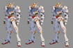 draw mecha robot gundam