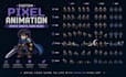 create pixel sprite sheet, pixel art animation, rpg pixel art, sprite animation