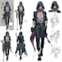 draw custom character sheet or reference sheet