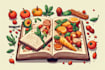 do your recipes, cookbook and ebooks illustration