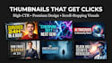 eye catching youtube thumbnails that increase clicks