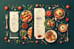 create modern menu restaurant menu digital food menu
