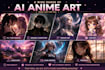 create beautiful ai anime illustrations for your gl couples and ocs