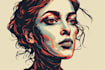 create a vector art style portrait of your photo