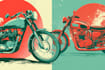 make vintage retro poster illustration