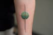 make custom minimal and geometric tattoo design