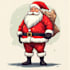 custom make christmas cartoon illustration concept art