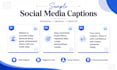 write engaging captions, quotes, and creative content