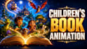 do book animation and children book trailer in cinematic 3d animation